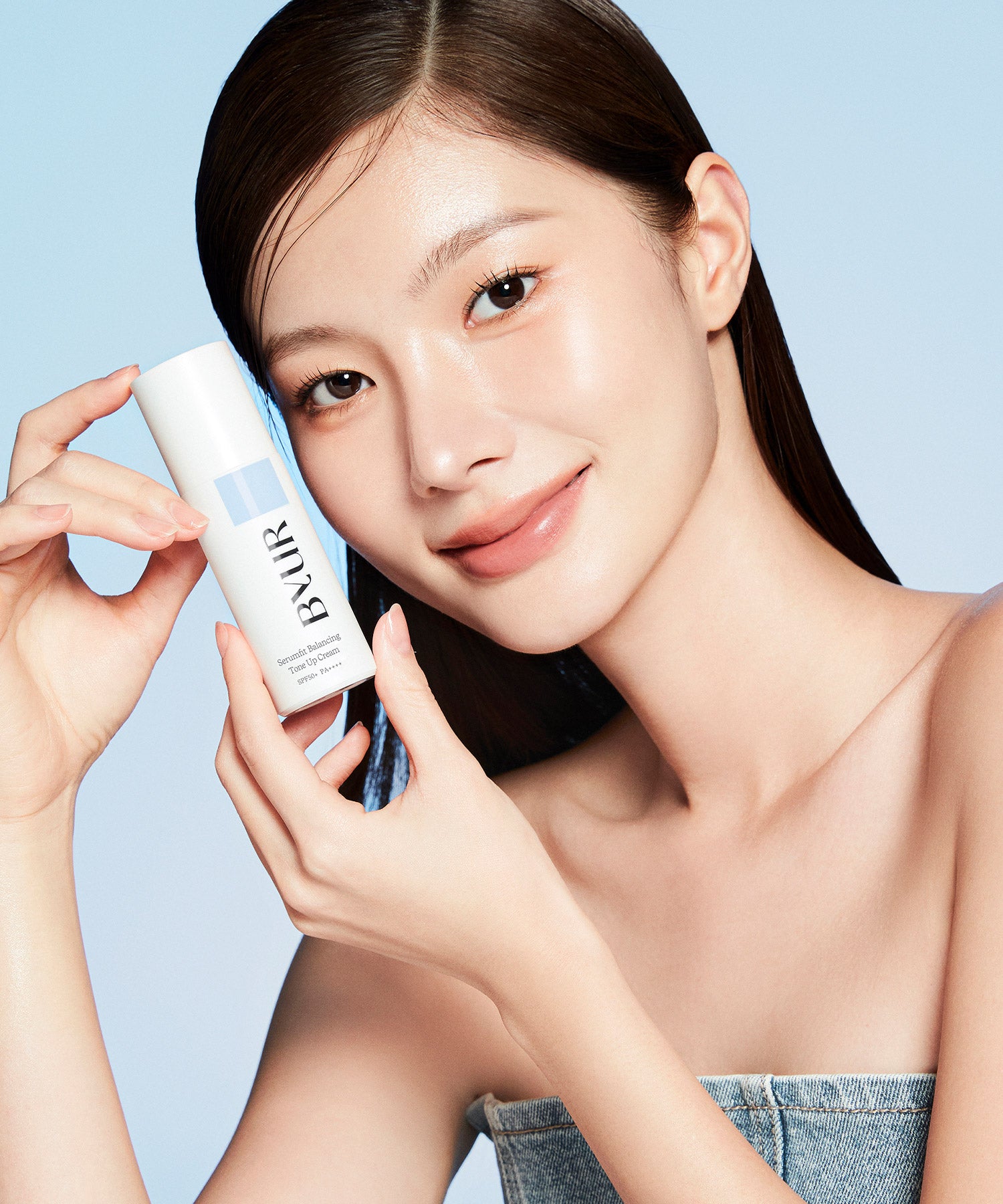 piyonna Serum Fit Balancing Tone-Up Cream Clear 40g SPF50+/PA++++ Makeup Base Makeup Primer