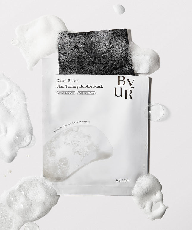 piyonna Clean Reset Skin Toning Bubble Mask 1 Sheet Masque Masque à rincer