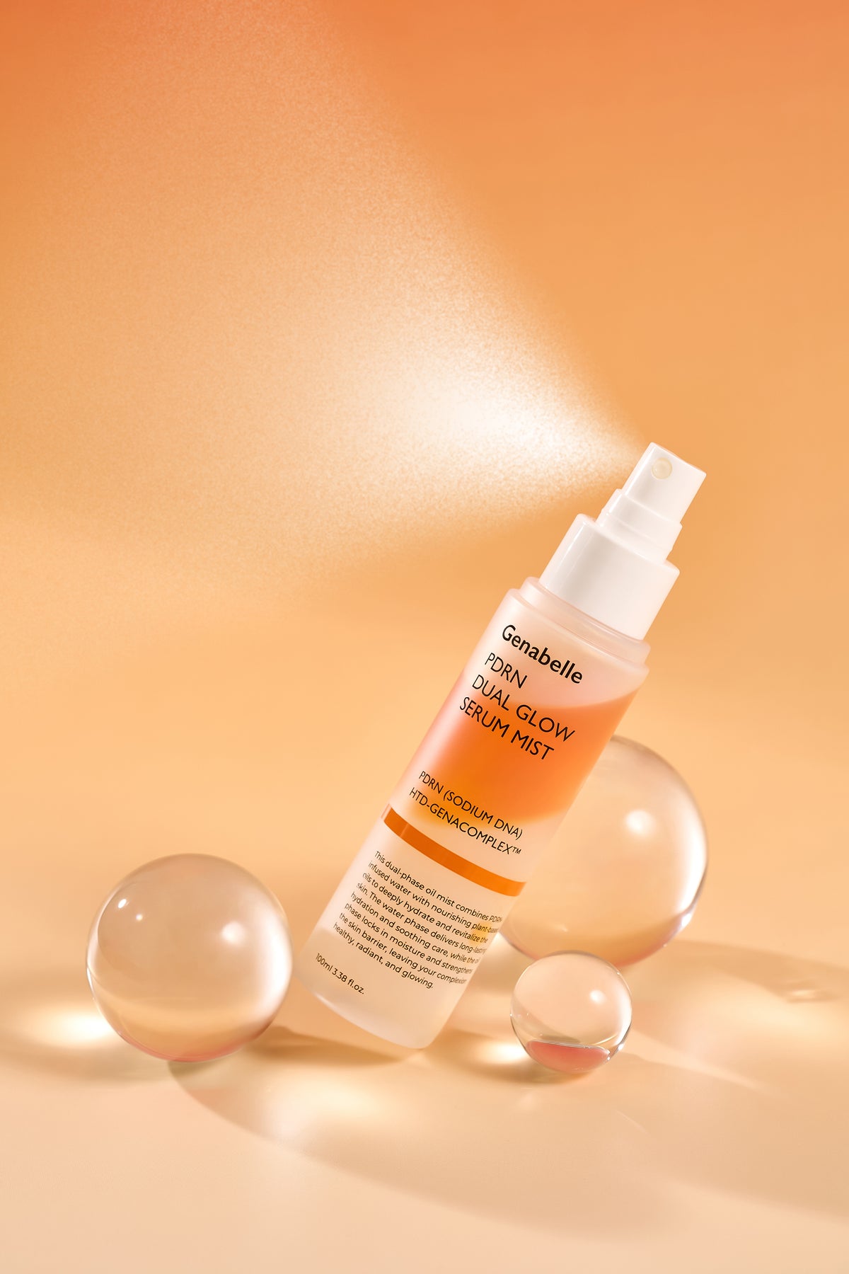 piyonna Zenabel PDRN Dual Glow Serum Mist 100ml Soins visage Toner Brume