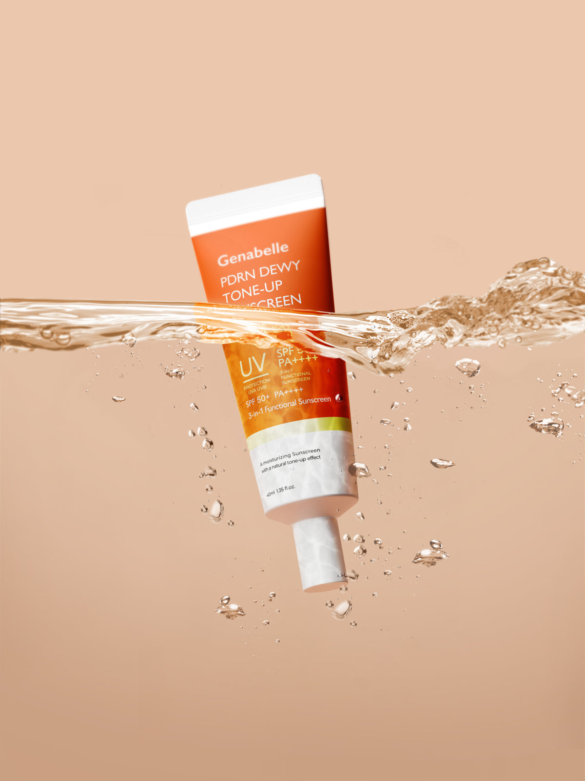 piyonna Zenabel PDRN Dewy Tone-Up Sun Cream SPF50+ PA++++ 40ml Solaire Crème solaire