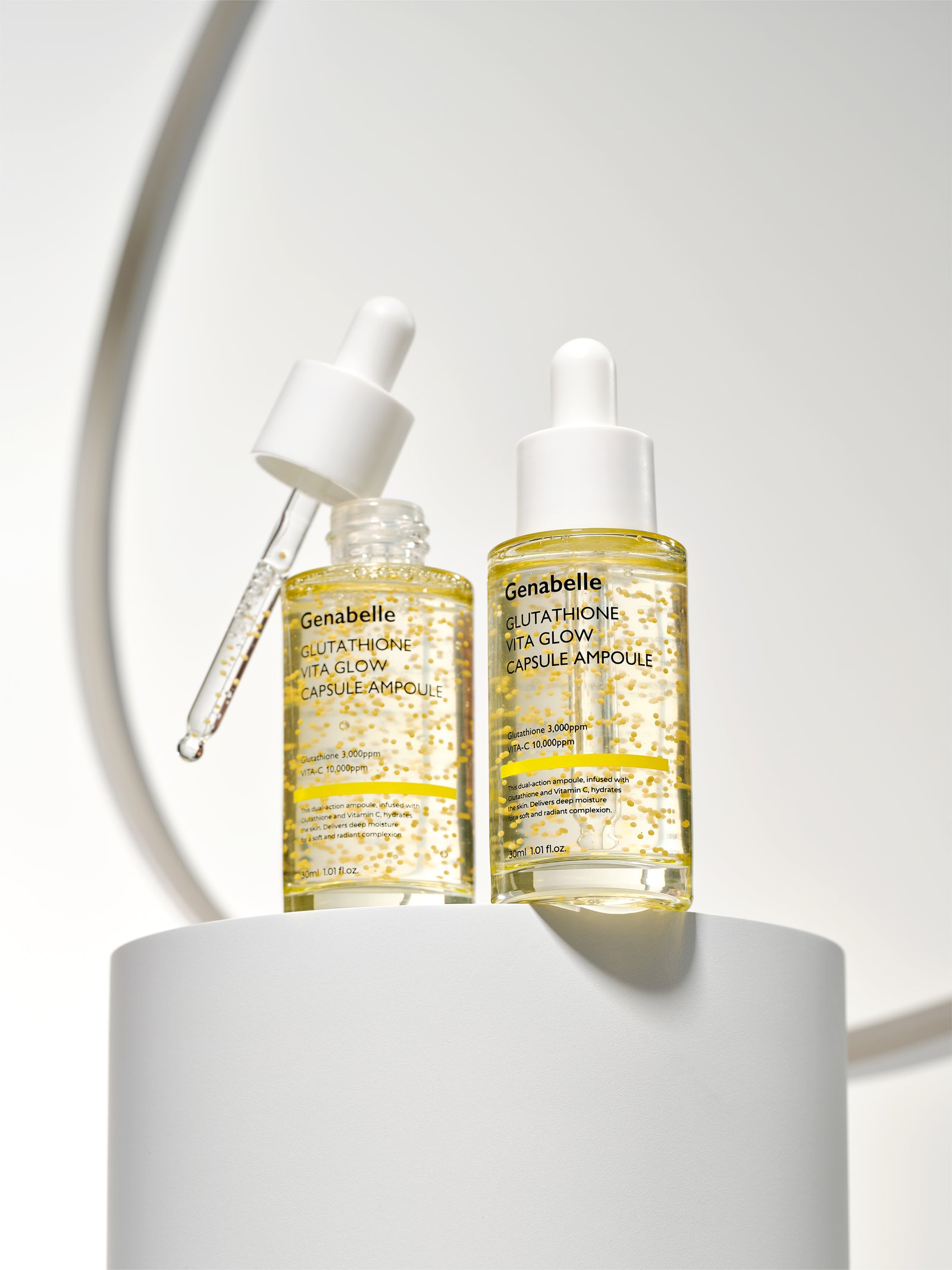 piyonna Zenabel Glutathione Vitamin Glow Capsule Ampoule 30ml Soins visage Sérum