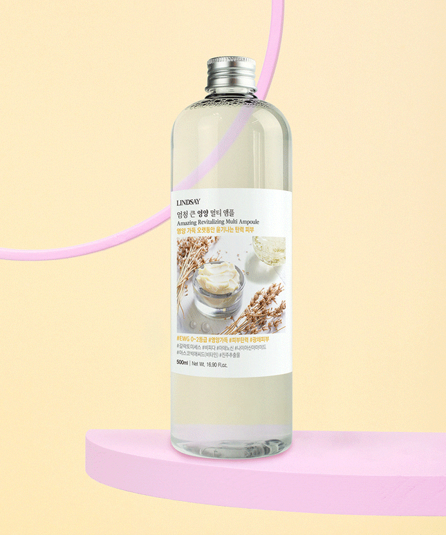 piyonna Jumbo Nourishing Ampoule Toner 500ml Soins visage Toner Lotion tonique
