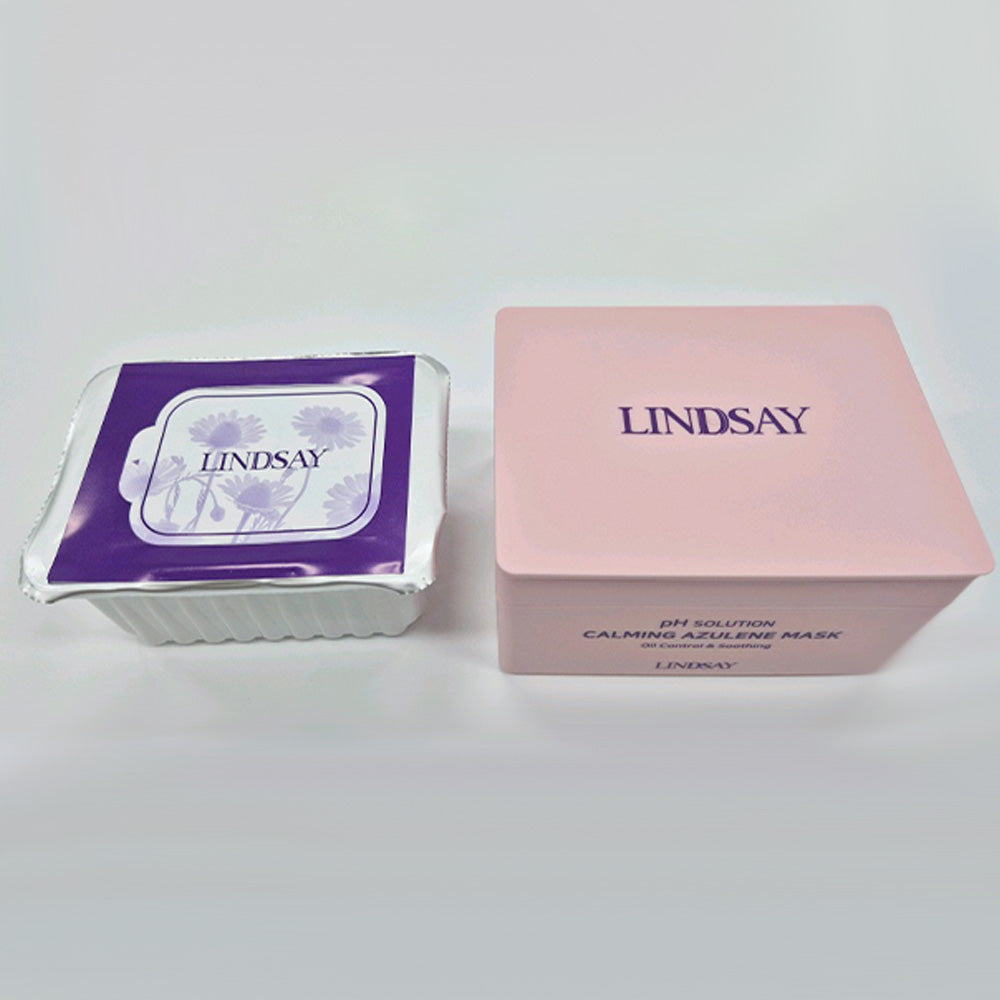 piyonna Lindsay pH Solution Calming Azulene Mask Pack 300g 24 Sheets Face Mask Sheet Mask