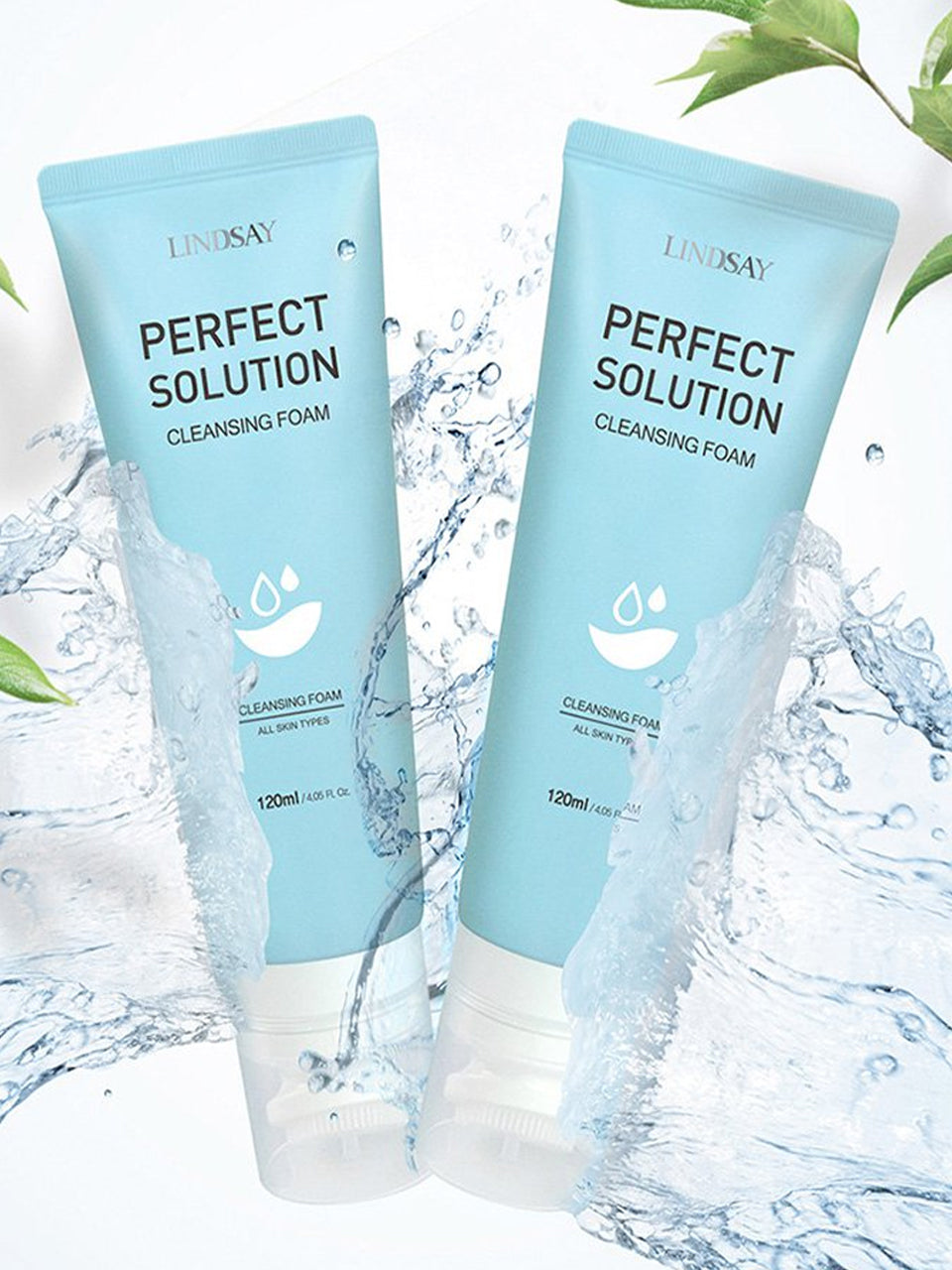 piyonna Lindsey Perfect Solution Pore Blackhead Sebum Cleansing Foam 120ml Face Care Cleanser Cleansing Foam