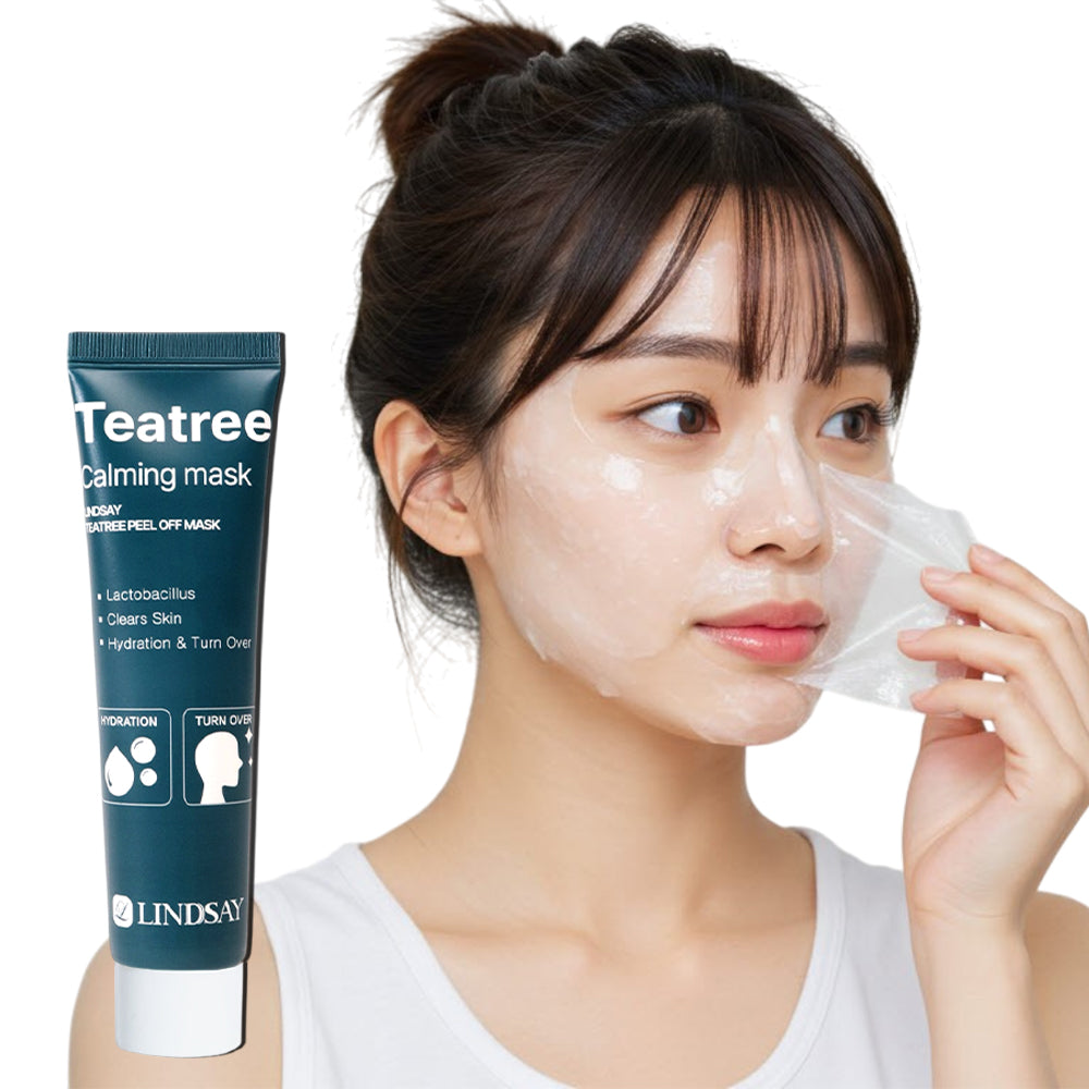 piyonna Lindsay Tea Tree Calming Wrapping Collagen Peel Off Mask 70ml Face Mask Peel Off Mask