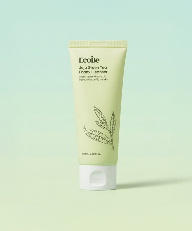 piyonna Jeju Green Tea Foam Cleanser 100ml Face Care Cleanser Cleansing Foam