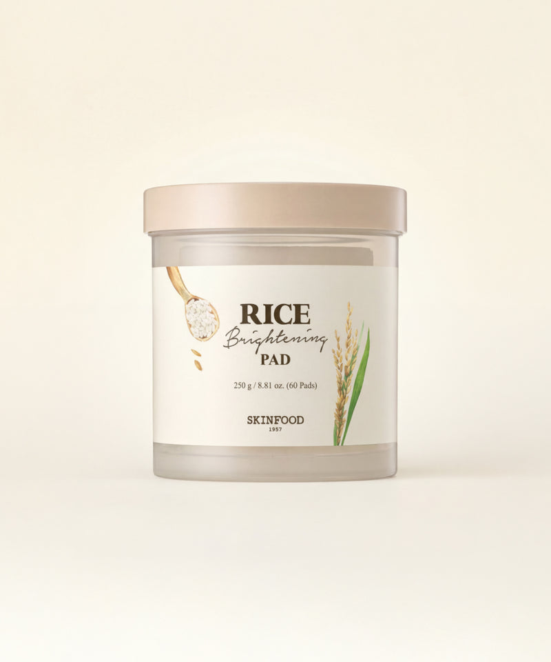 piyonna Disque éclat au riz Soins visage Pads tonifiants