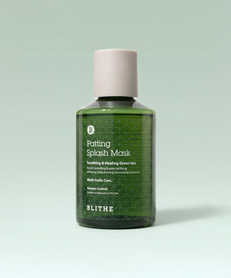 piyonna Masque Splash Apaisant Thé Vert 150ml Masque Masque à rincer