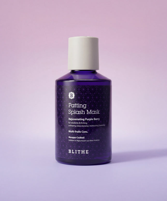 piyonna PATTING SPLASH MASK REJUVENATING PURPLE BERRY 150ml Face Mask Wash Off Mask
