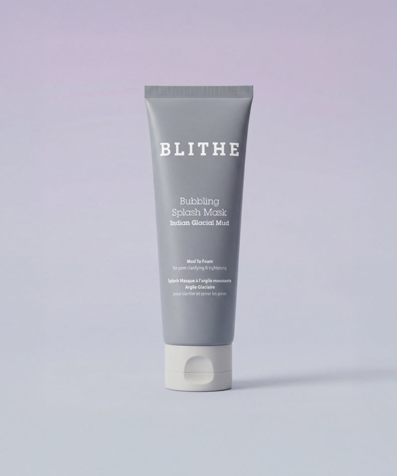 piyonna Masque Splash Effervescent Boue Glaciaire Indienne 120ml Soin de la peau Masque Masque à rincer