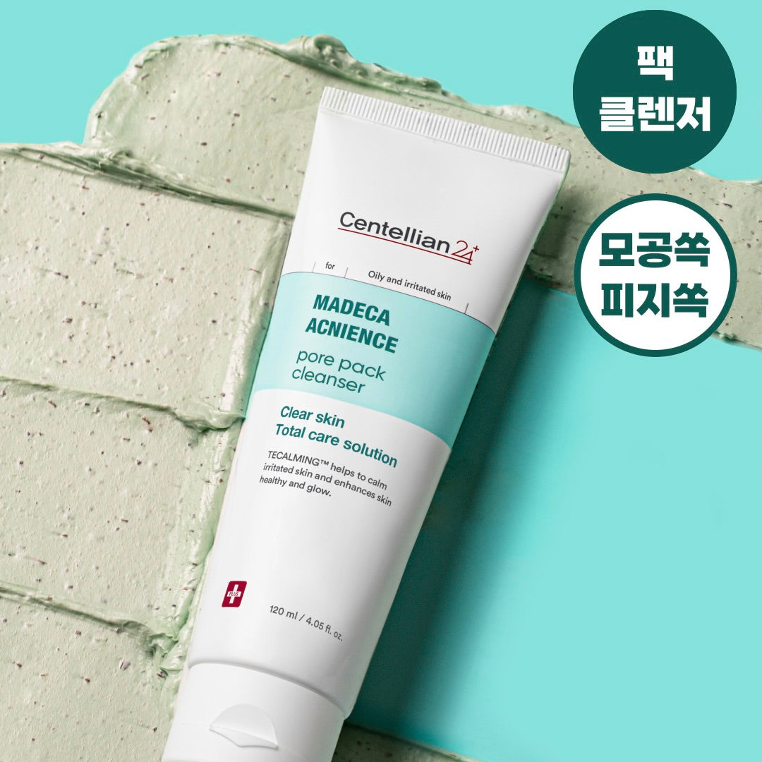 piyonna Madeca Acnience Pore Pack Cleanser 120ml Face Care Cleanser Cleansing Foam