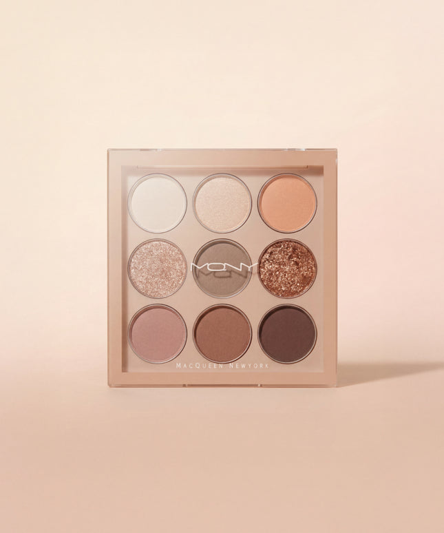 piyonna Sparkling Glitter Eye Palette – Shimmer, Nude Tone Mood, 9g Makeup Eye Makeup Eye Shadow