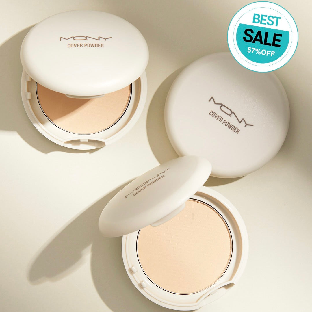 piyonna Micro Fit No Sebum Powder Pact – Pore Blur & Oil Control Finish Makeup Base Makeup