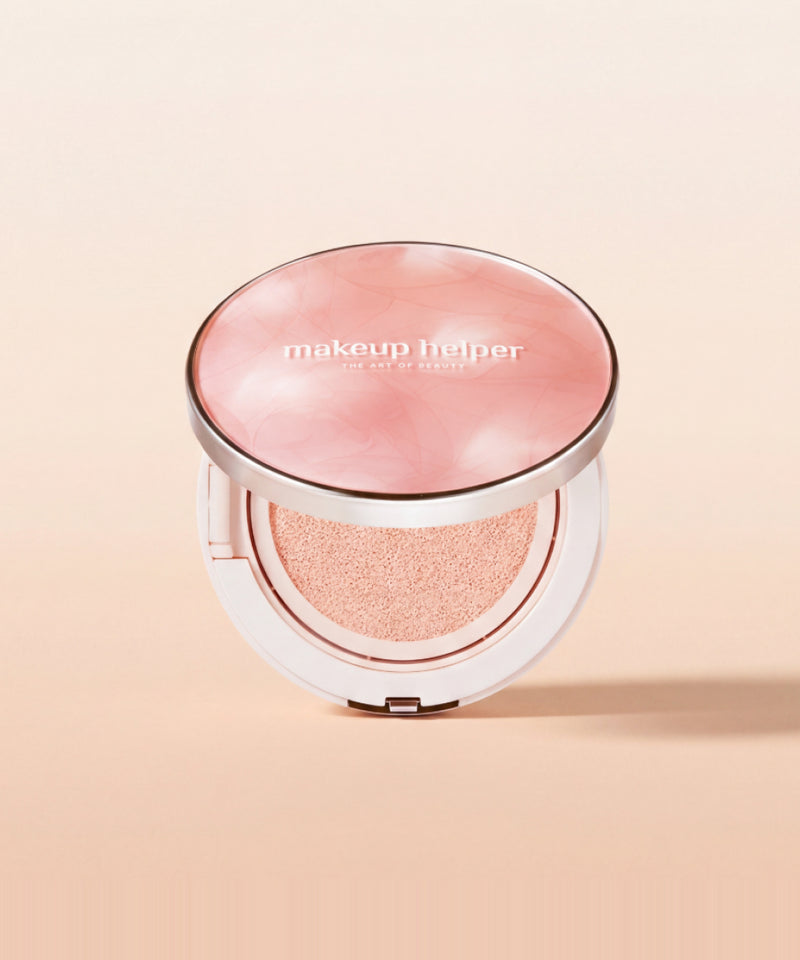 piyonna Makeup Helper Ampoule Glow Cushion 23g - Rose Latte Maquillage Teint Cushion