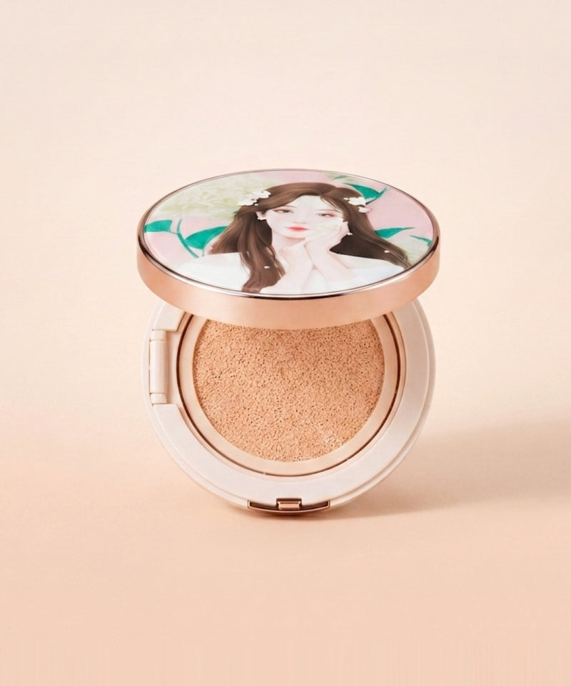 piyonna Ampoule Glow Cushion 23g - Sweet Sofia Maquillage Teint Cushion