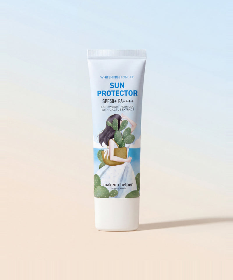 piyonna Whitening Tone Up Sun Protector SPF50+PA++++ Soins visage