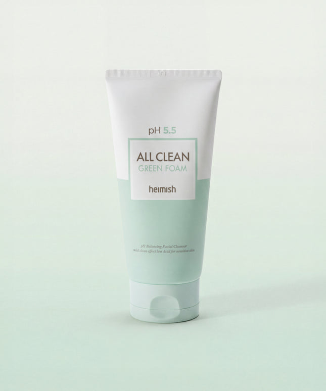 piyonna Mousse nettoyante verte All Clean 150 ml Soins visage Démaquillage Mousse nettoyante