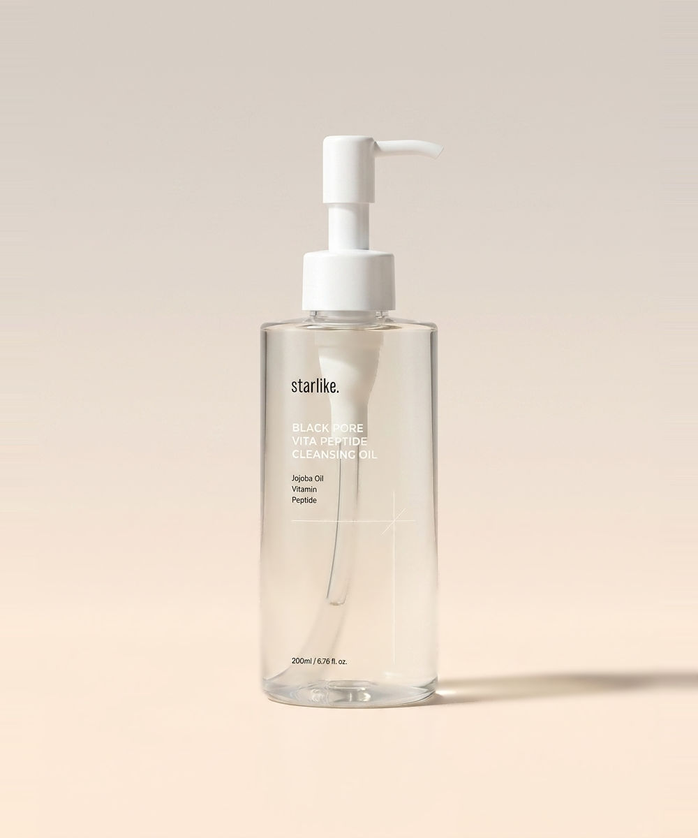 piyonna BLACK PORE VITA PEPTIDE CLEANSING OIL 200ml Face Care Cleanser Cleansing Oil