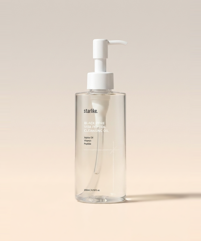 piyonna BLACK PORE VITA PEPTIDE CLEANSING OIL 200ml Face Care Cleanser Cleansing Oil