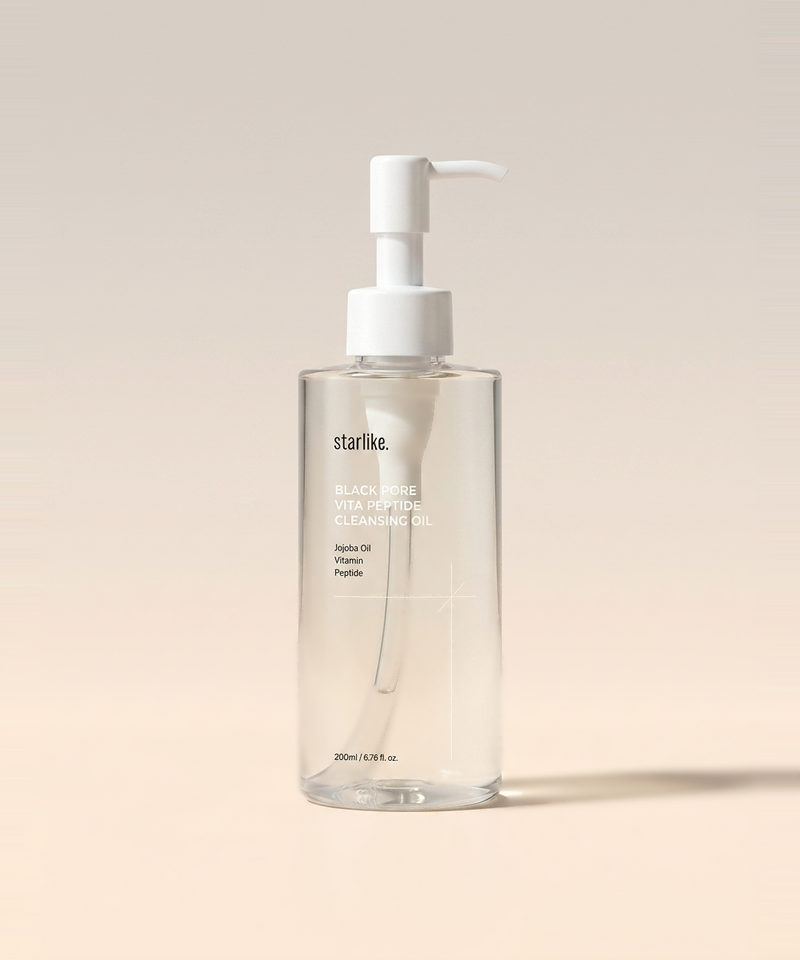 piyonna BLACK PORE VITA PEPTIDE CLEANSING OIL 200ml Face Care Cleansing Oil