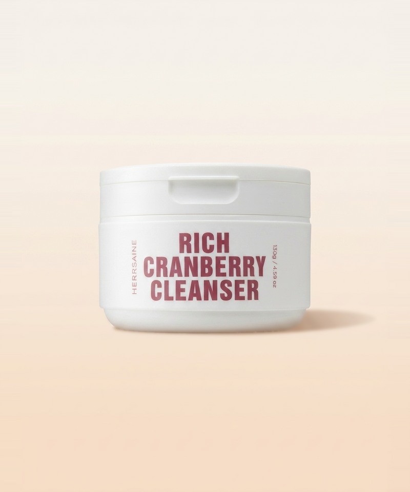 piyonna RICH CRANBERRY CLEANSER 130g Face Care Cleansing Foam