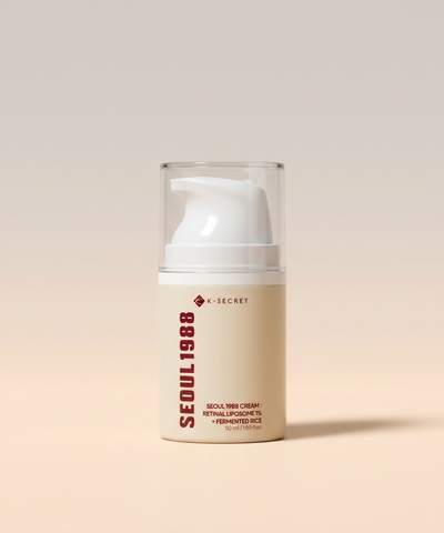 piyonna SEOUL 1988 Cream : Retinal Liposome 1% + Fermented Rice Skin Care Lotion Cream