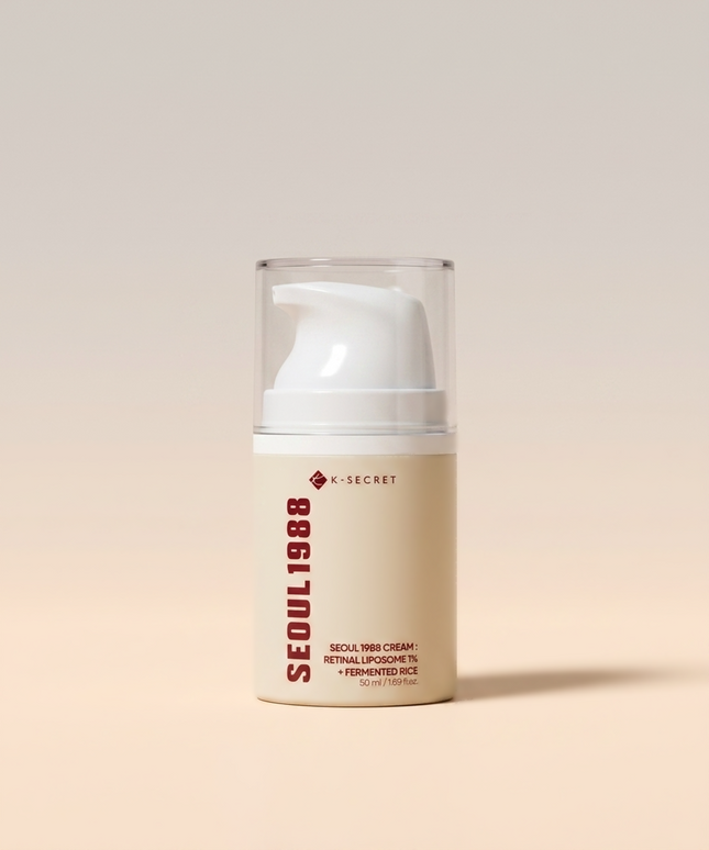 piyonna SEOUL 1988 Cream : Retinal Liposome 1% + Fermented Rice Face Care Cream