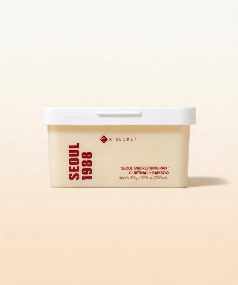 piyonna SEOUL 1988 REFINING PAD : C-RETINAL + BAMBOO Soins visage Pads tonifiants