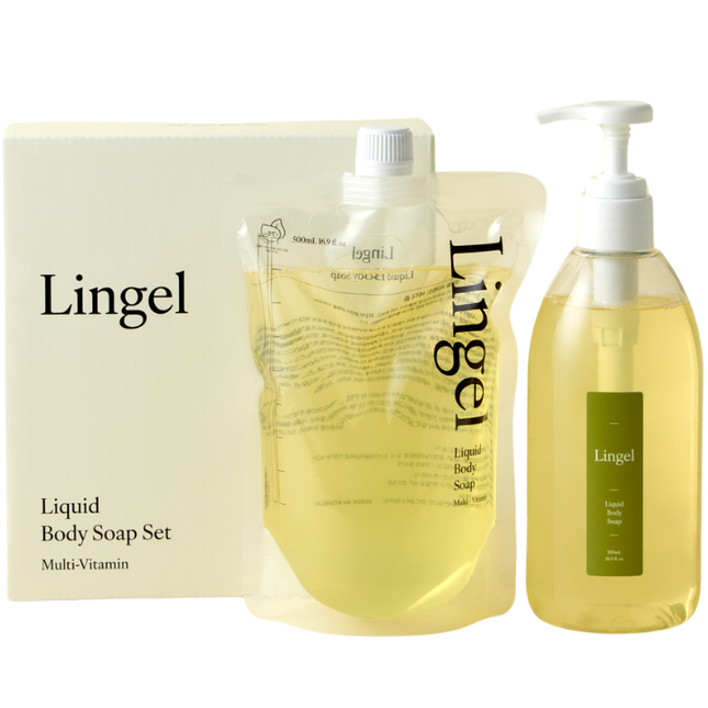 piyonna Lemon Perfume Body Wash Set 500ml + Refill 500ml Hair & Body Care Body Care Body Wash