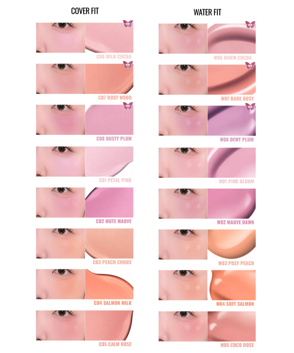 piyonna SKIN LAYER FIT BLUSHER Makeup Blush & Contour Blush