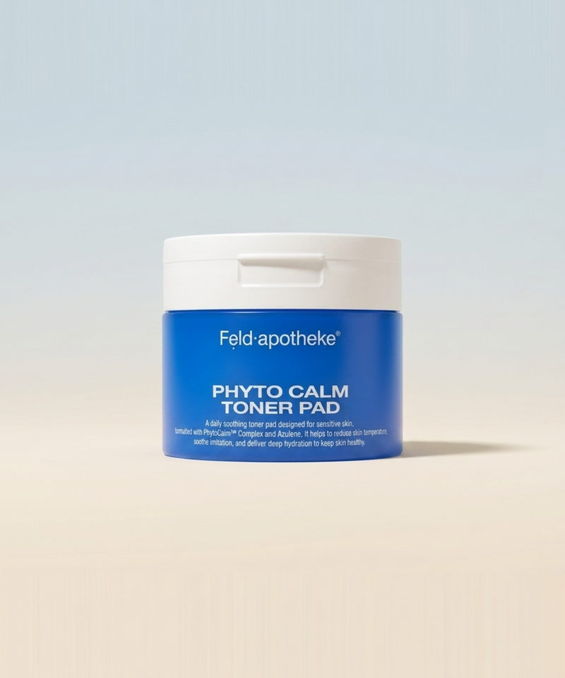 piyonna Feldapotheke Disques Tonifiants Apaisants & Rafraîchissants Phytocalm (100 Disques) Soins visage Toner Pads tonifiants