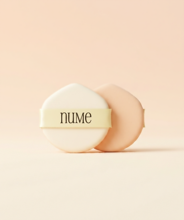 piyonna Nume Smooth Adhesive Bouncy Puff 2 Sheets Maquillage Access. beauté Houppette