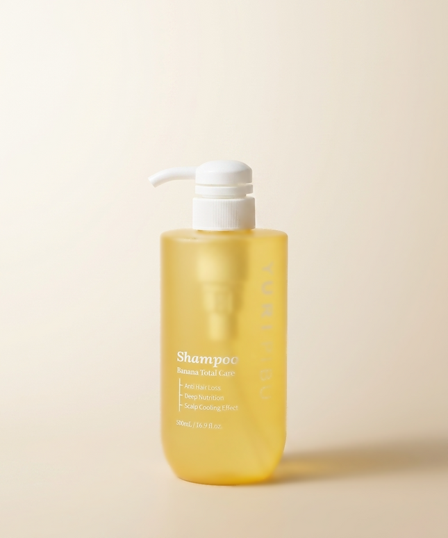piyonna Shampooing soin total Banana 500 ml Cheveux & Soins corps Soin cheveux Shampooing