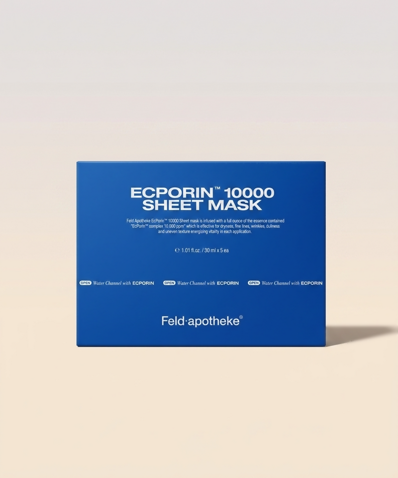 piyonna Feldapotheke Exporin 10000 Sheet Mask 1 Box (5 Sheets) Face Mask Sheet Mask