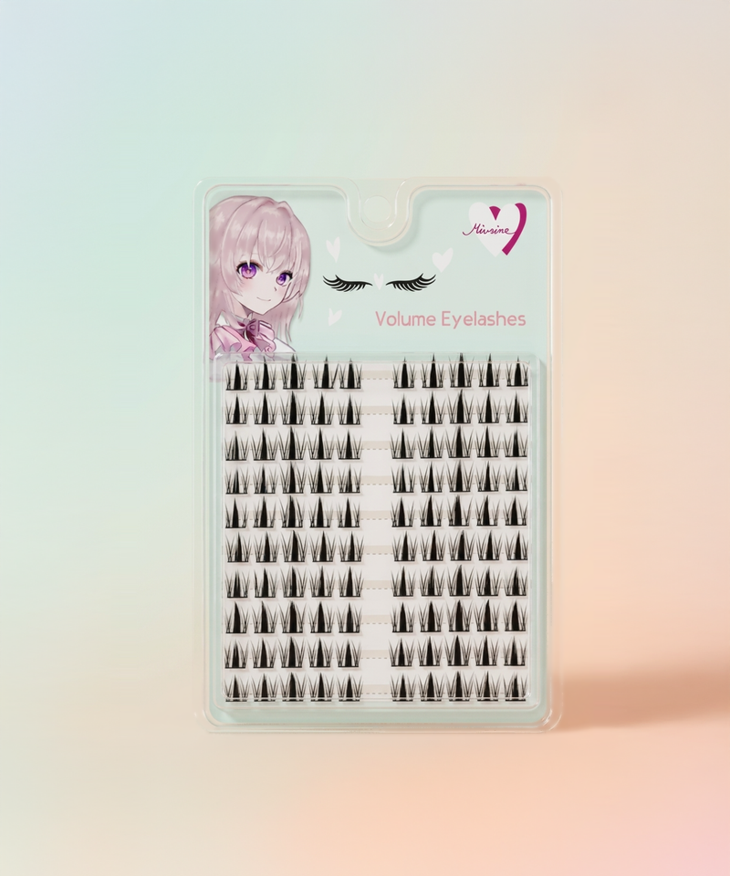 piyonna Mibeurin 10-Line Volume Lash Partial Lashes Maquillage Access. beauté Faux cils