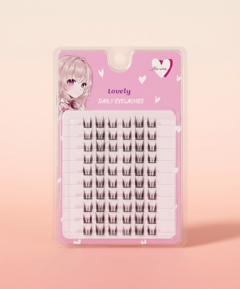 piyonna Mibeurin 10-Line Lovely Lash Partial Lashes Maquillage Access. beauté Faux cils
