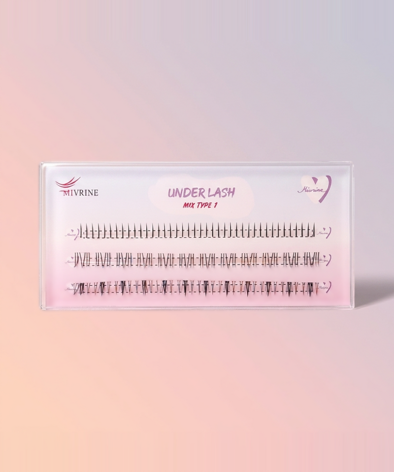 piyonna Mibeurin Under Lash Mix Type 1 Maquillage Access. beauté Faux cils
