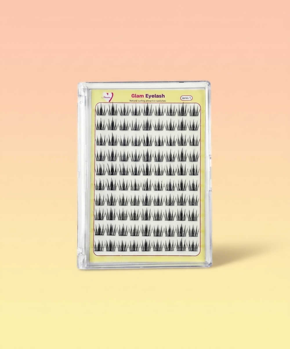 piyonna Mibeurin No-Glue Glam Lash 10-Pack Maquillage Accessoires beauté Faux cils