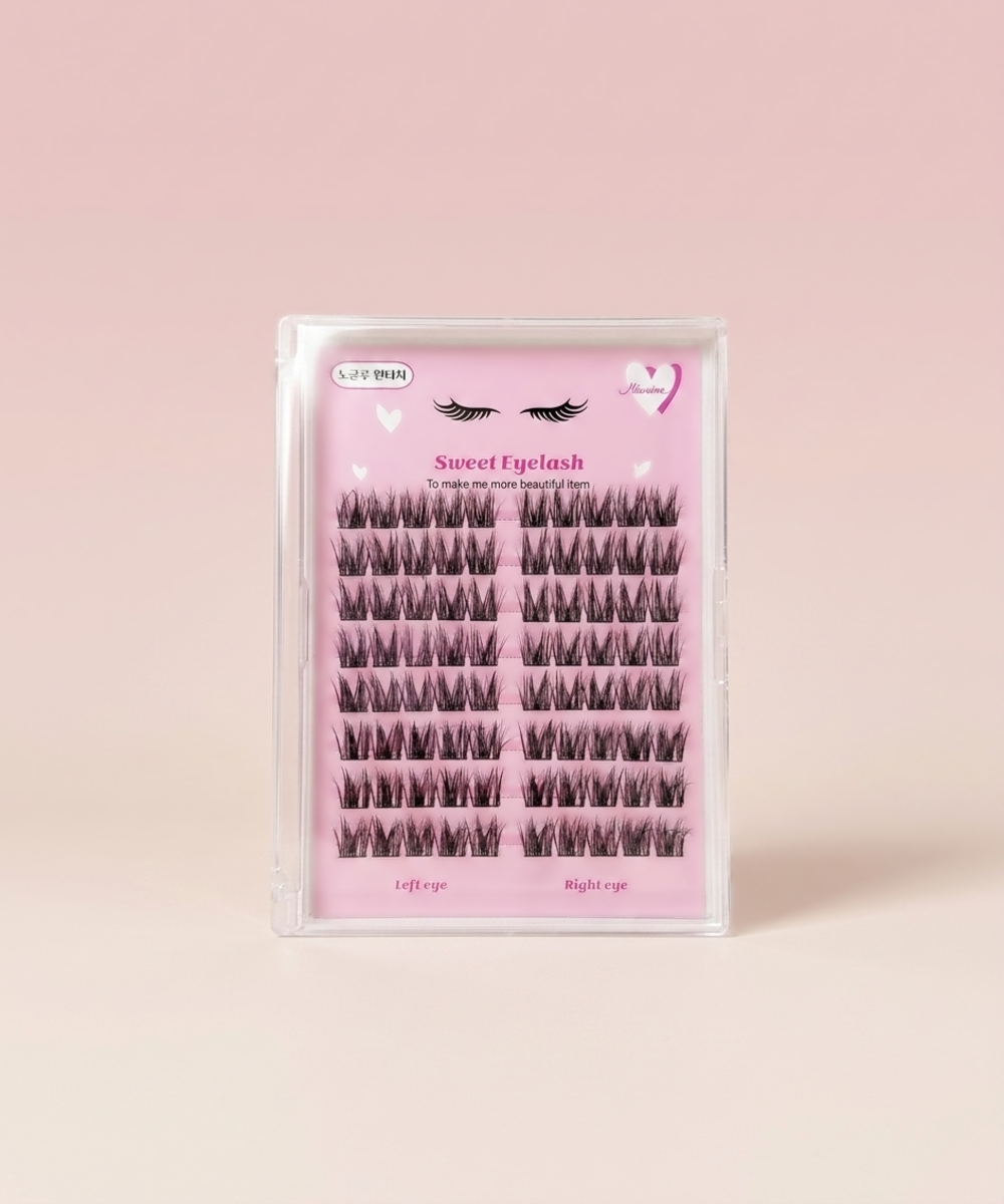 piyonna Mibeurin No-Glue Sweet Lash 8-Pack Maquillage Accessoires beauté Faux cils
