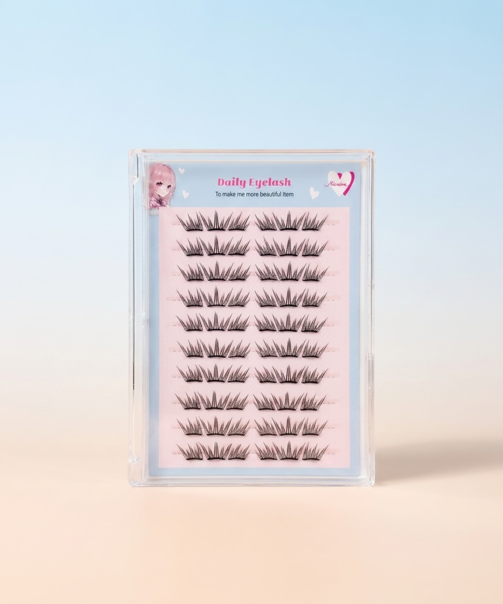piyonna Mibeurin Daily Lash 10-Pack Maquillage Accessoires beauté Faux cils