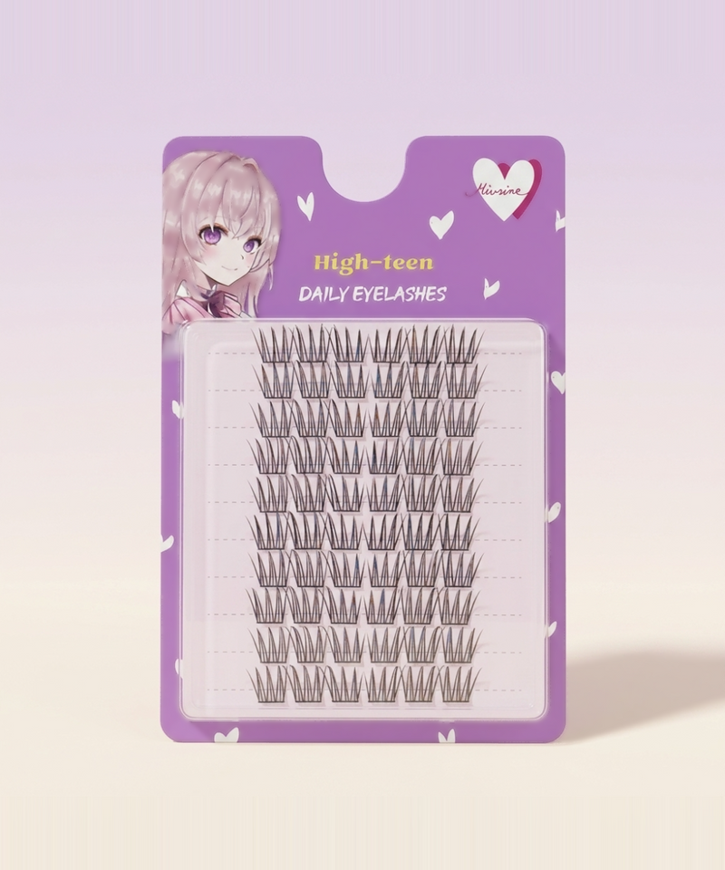 piyonna Mibeurin Highteen Lash 10-Pack Maquillage Access. beauté Faux cils