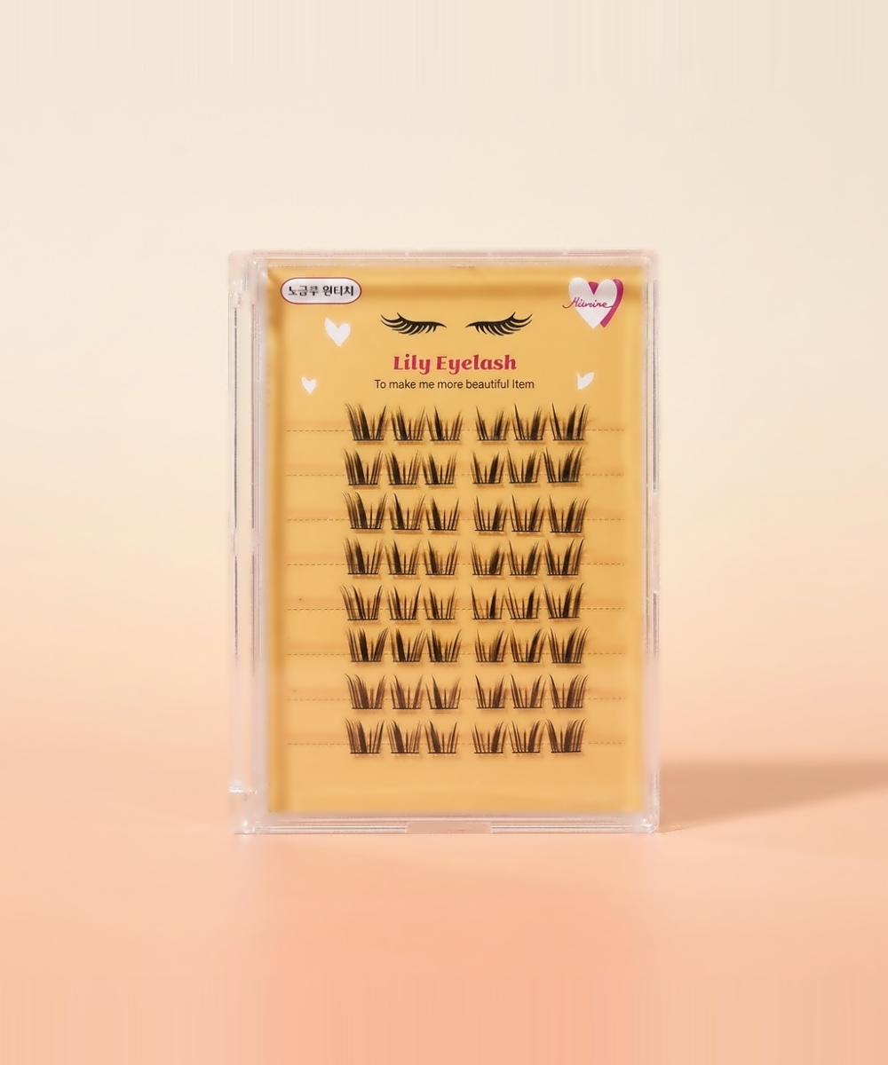 piyonna Mibeurin No Glue 8-Row Lily Lash Maquillage Accessoires beauté Faux cils