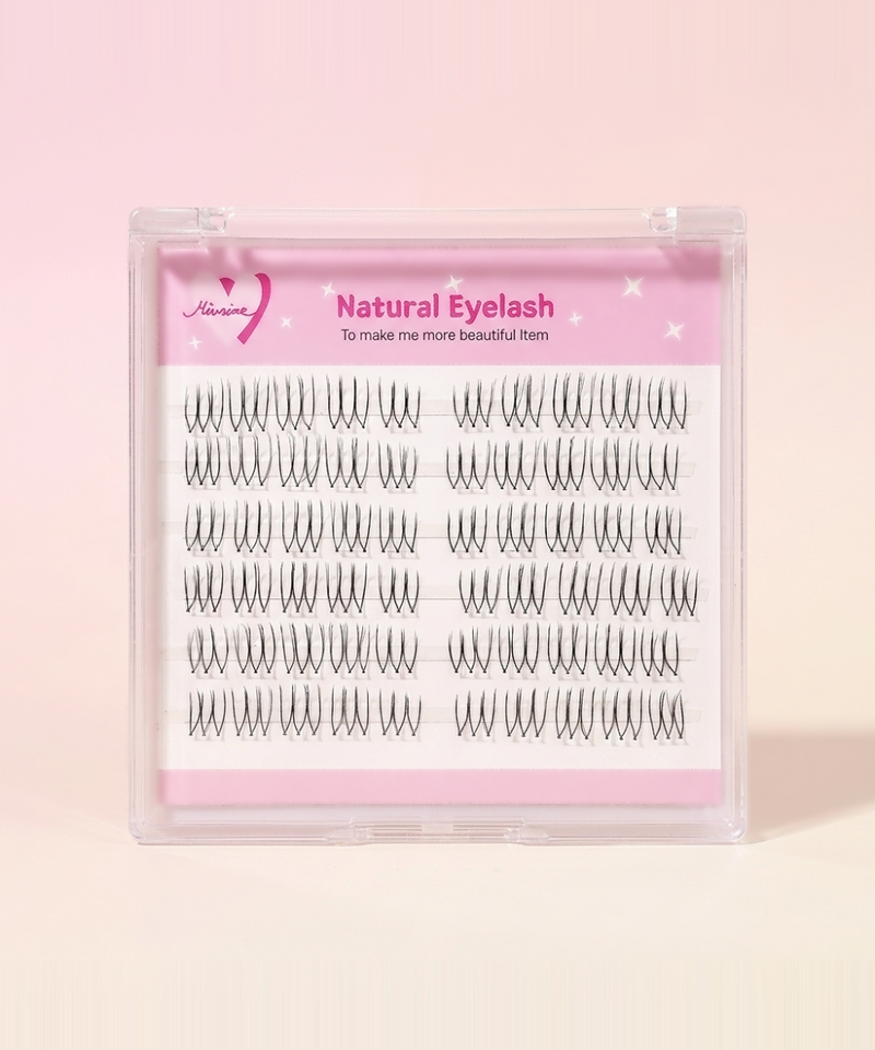 piyonna Mibeurin 6-Row Natural Eye Lash Maquillage Access. beauté Faux cils