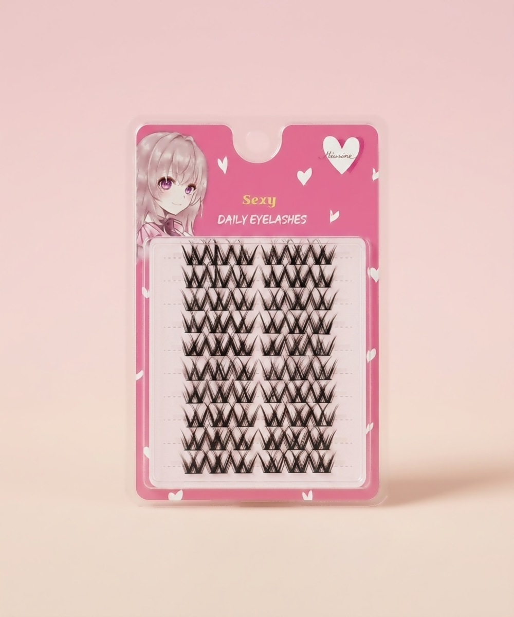 piyonna Mibeurin 10-Row Sexy Lash Maquillage Accessoires beauté Faux cils