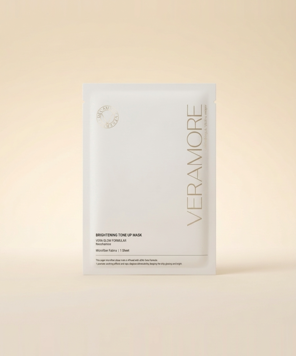 piyonna Brightening Tone-Up Mask Pack 5 Sheets Face Mask Sheet Mask