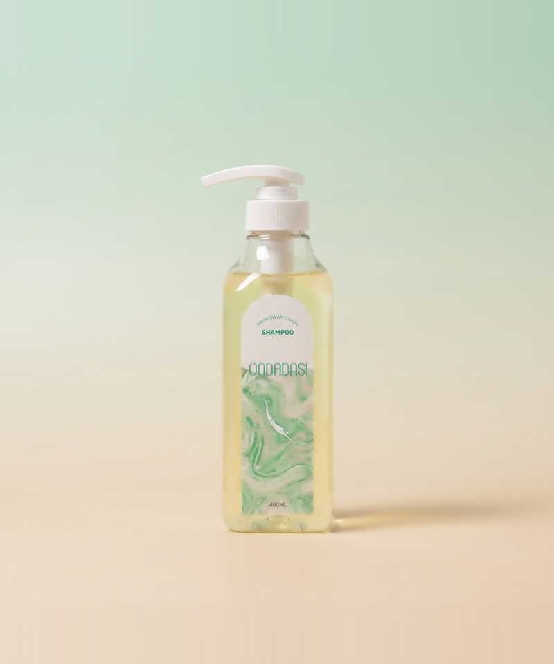 piyonna Ondadasi Silicone-Free Swimming Care Shampoo 480ml Hair Body Care Hair Care Shampoo