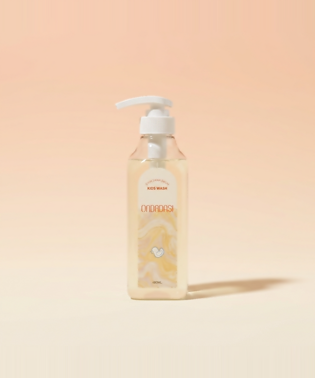 piyonna Ondadasi Silicone-Free Swimming Care All-in-One Kids Wash 480ml Hair & Body Care Body Care Body Wash