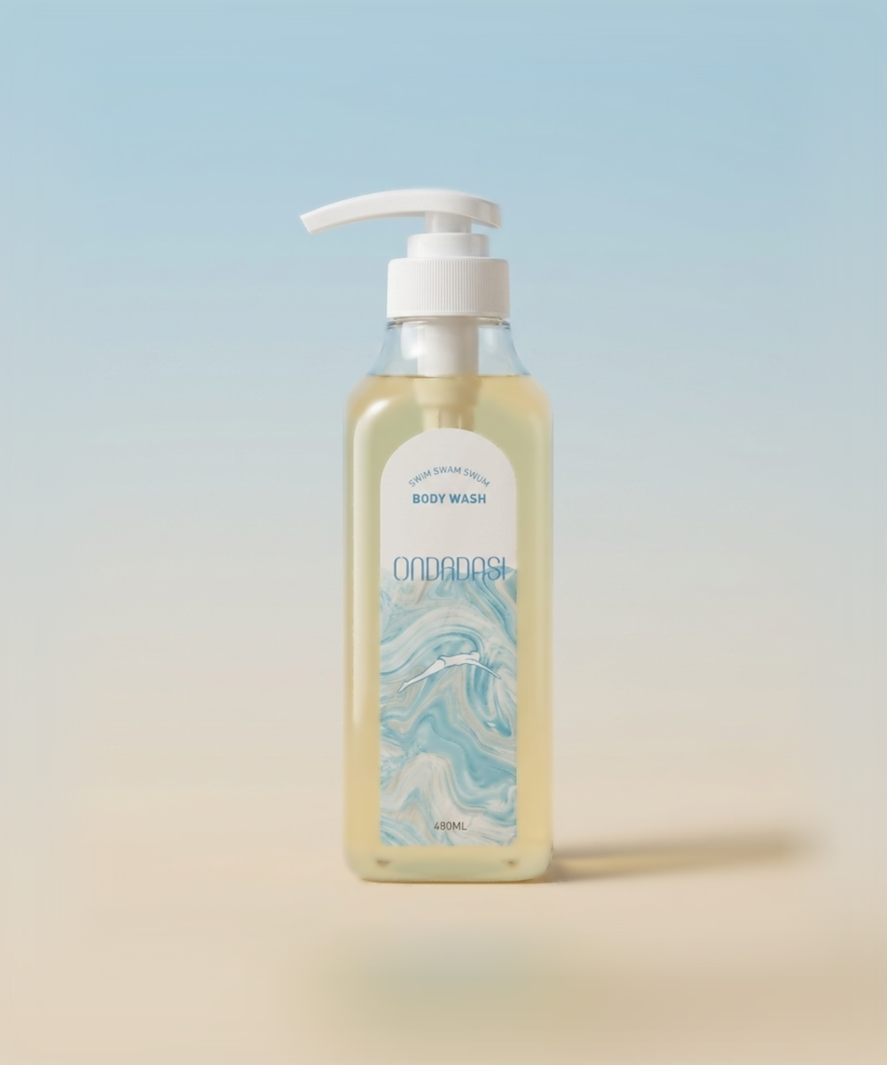 piyonna Ondadasi Silicone-Free Swimming Care Body Wash 480ml Corps & Cheveux Soin du corps Gel douche
