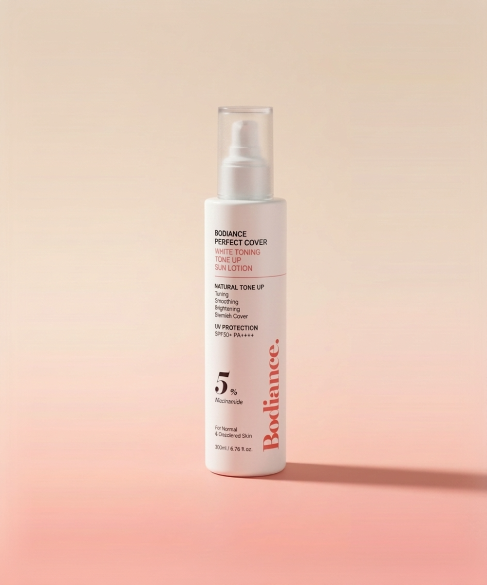 piyonna Bodience Perfect Cover White Toning Tone Up Sun Cream 200ml Soin de la peau Solaire Crème & Lotion solaire
