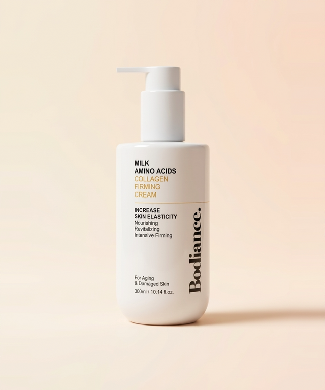 piyonna Bodience Milk Amino Acid Collagen Porphyrin Body Firming Cream 300ml Hair & Body Care Body Care Body Lotion